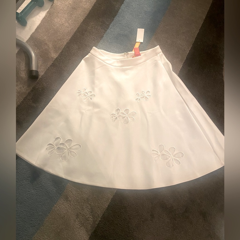 Catherine by Catherine Malandrino A-Line Cutout Skirt NWT